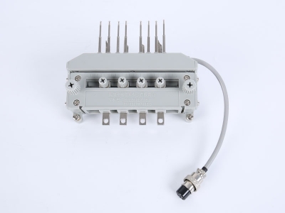 HH102B單相-PC-國網(wǎng)、南網(wǎng)下出線(xiàn)表座帶輔助端子（105、125MM-孔距，M8螺桿）