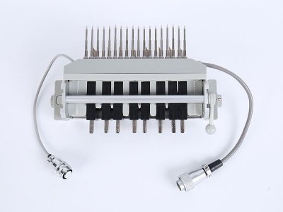 HH2020B 三相偏心輪下出線(xiàn)表座帶輔助端子-直接式 （8滑塊 150、155、165、180、 200x40MM 孔距,M6 螺桿）